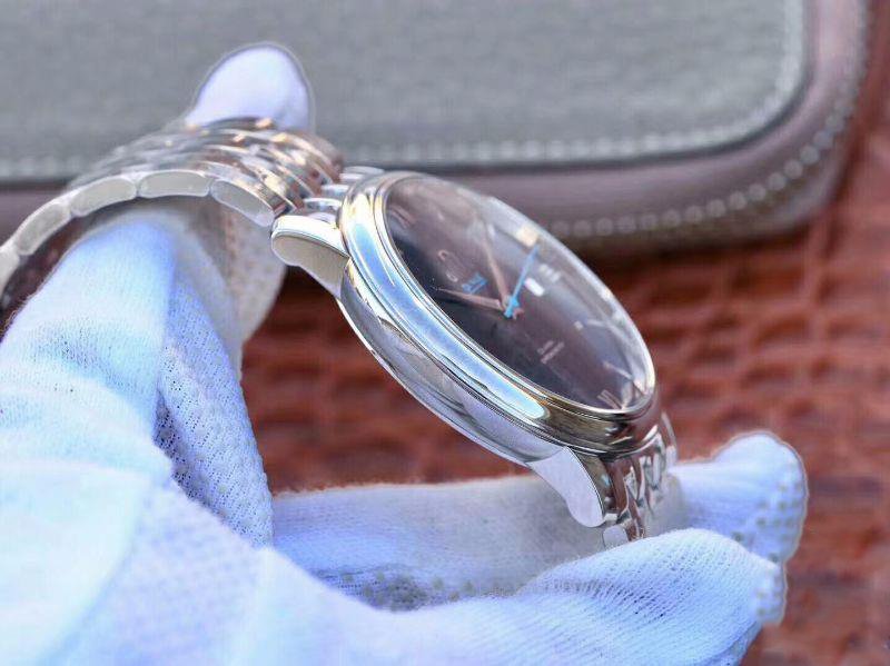 REPLICA OMEGA DE VILLE PRESTIGE 424.13.40.21.06.001 TW FACTORY GRAY DIAL - 图片 3