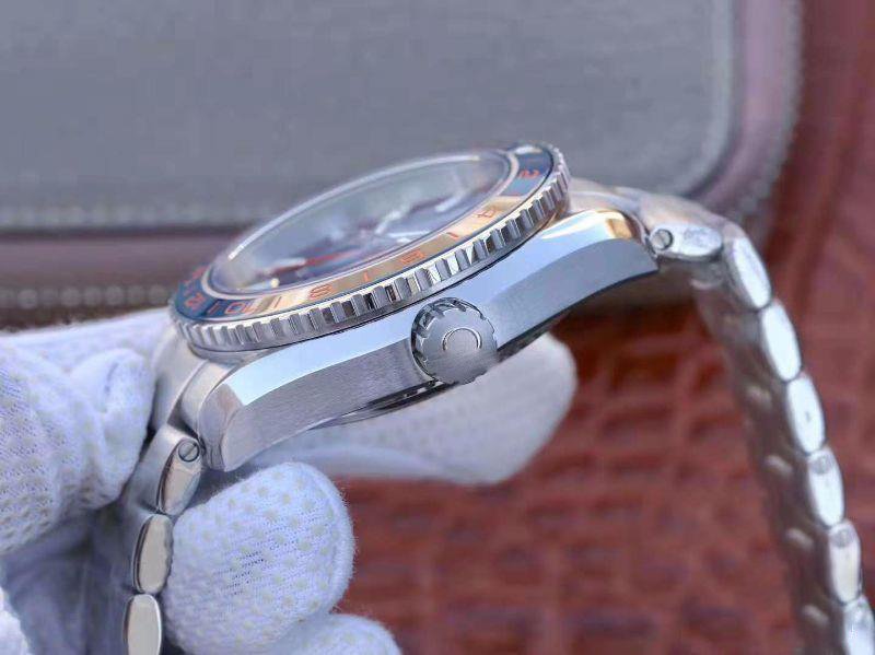 REPLICA OMEGA SEAMASTER PLANET OCEAN 232.30.44.22.03.001 VS FACTORY BLUE DIAL - 图片 4