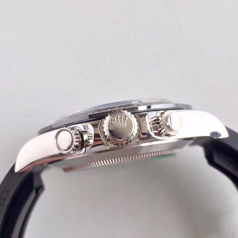 REPLICA ROLEX DAYTONA COSMOGRAPH 116519LN AR FACTORY SILVER DIAL - 图片 2