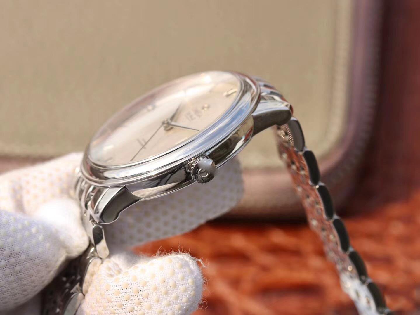 REPLICA OMEGA DE VILLE PRESTIGE 424.10.40.20.02.003 MKS FACTORY WHITE DIAL - 图片 4