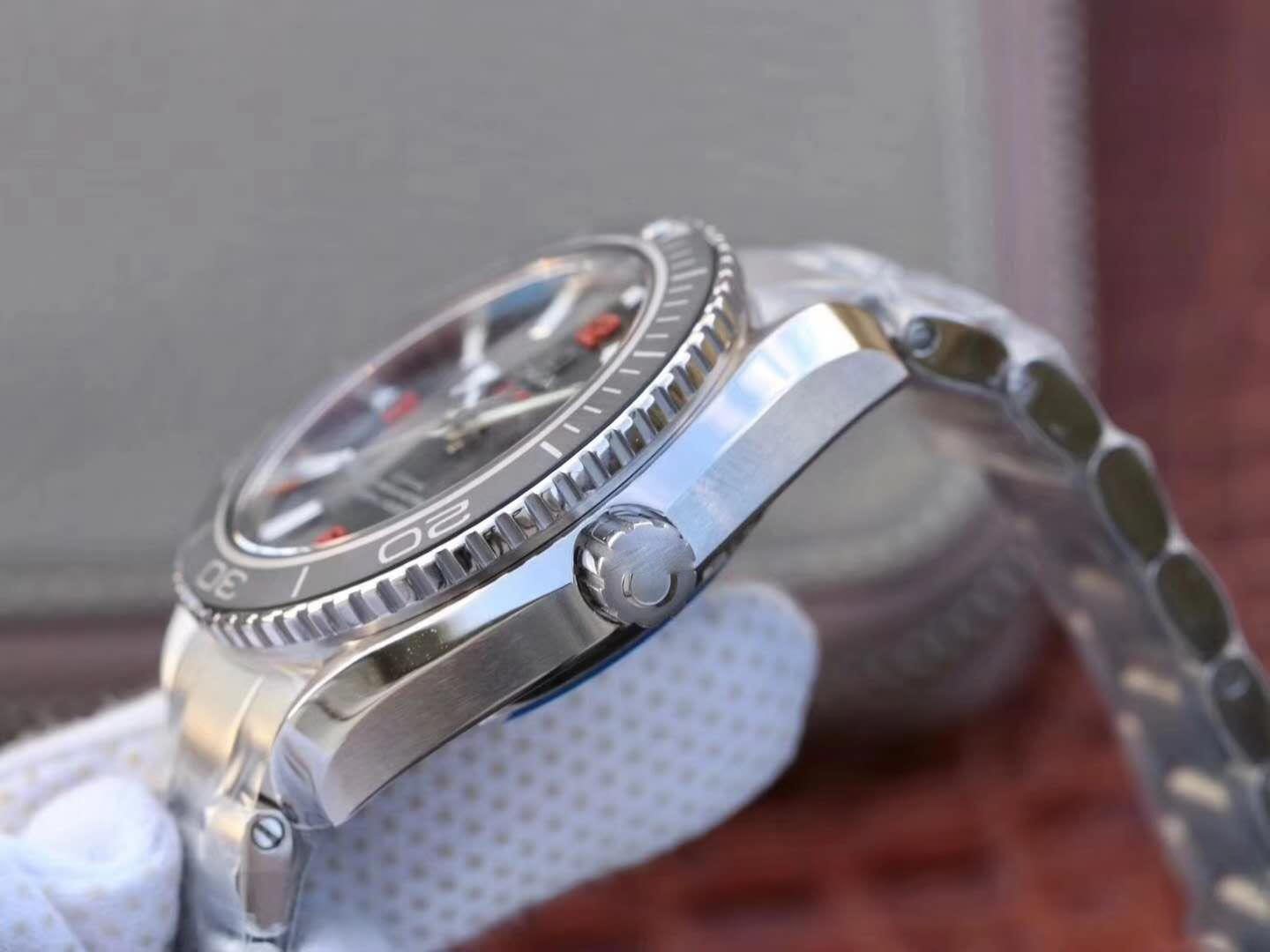 REPLICA OMEGA SEAMASTER PLANET OCEAN 600M 45.5MM 232.30.46.21.01.003 MKS FACTORY BLACK DIAL - 图片 4