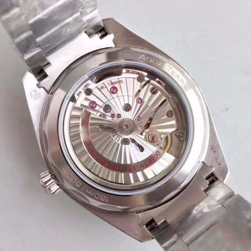 REPLICA OMEGA SEAMASTER AQUA TERRA 150M CO-AXIAL MASTER 220.10.41.21.03.001 VS FACTORY DEEP BLUE DIAL - 图片 5