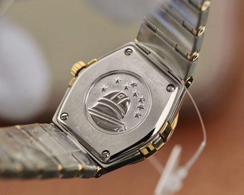 REPLICA OMEGA CONSTELLATION LADIES 1371.71.00 TW FACTORY WHITE MOTHER-OF-PEARL DIAL - 图片 4